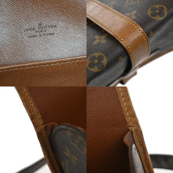 LOUIS VUITTON Logo Marne Shoulder Bag Monogram Leather Brown M51369 39KA691 - Picture 15 of 16